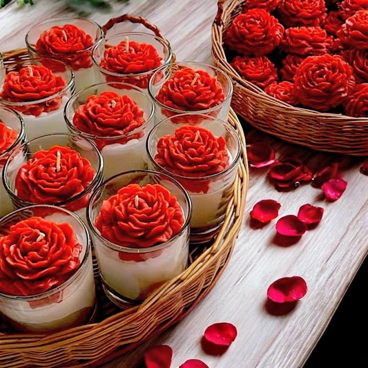 Petal Dreams Candle jar M003