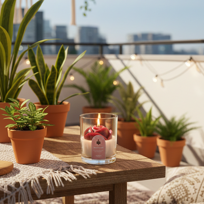 Forever Rose Candle M002