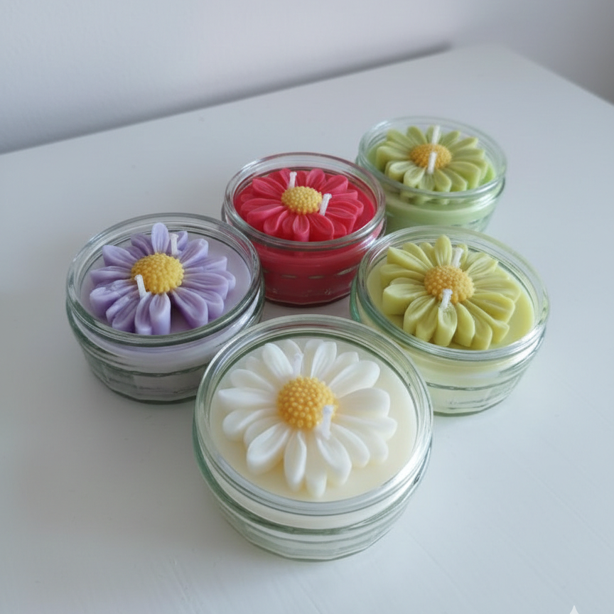 Sunflower Splash jar M020