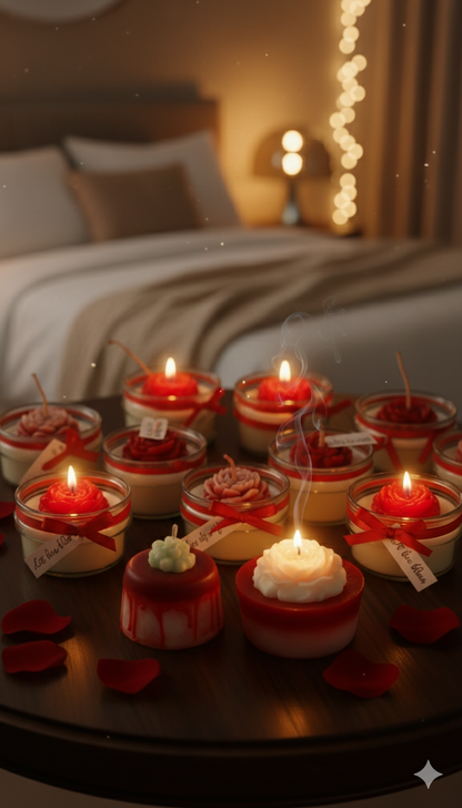 Scarlet Snow Jar M024