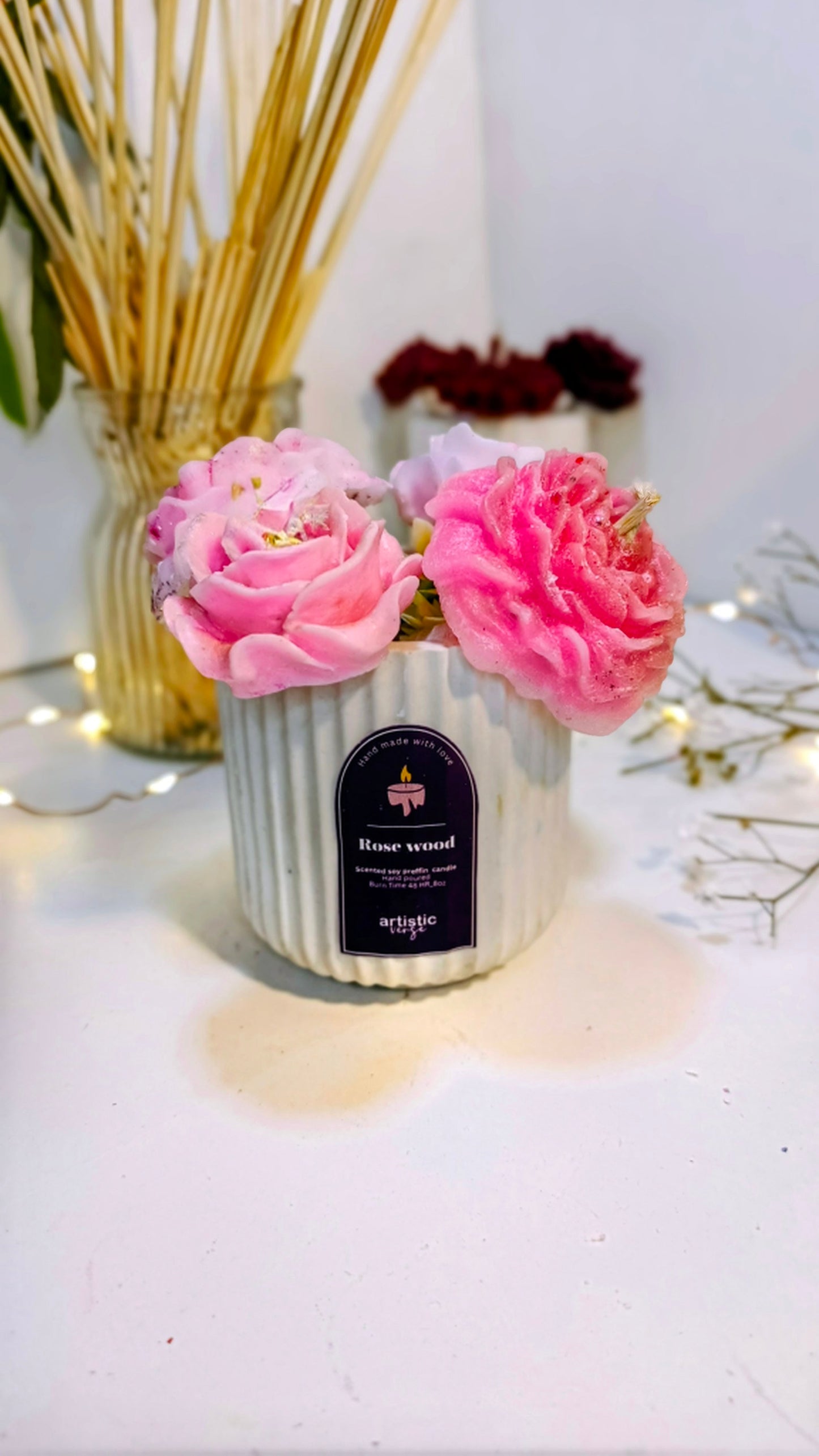 Bloom and Burn bouquet M001