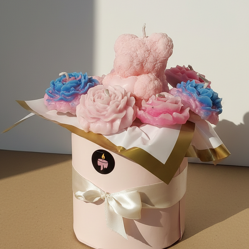 Cotton Candy Sparkle bouquet M004