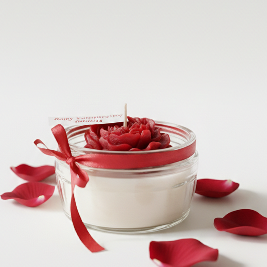 Scarlet Snow Jar M024