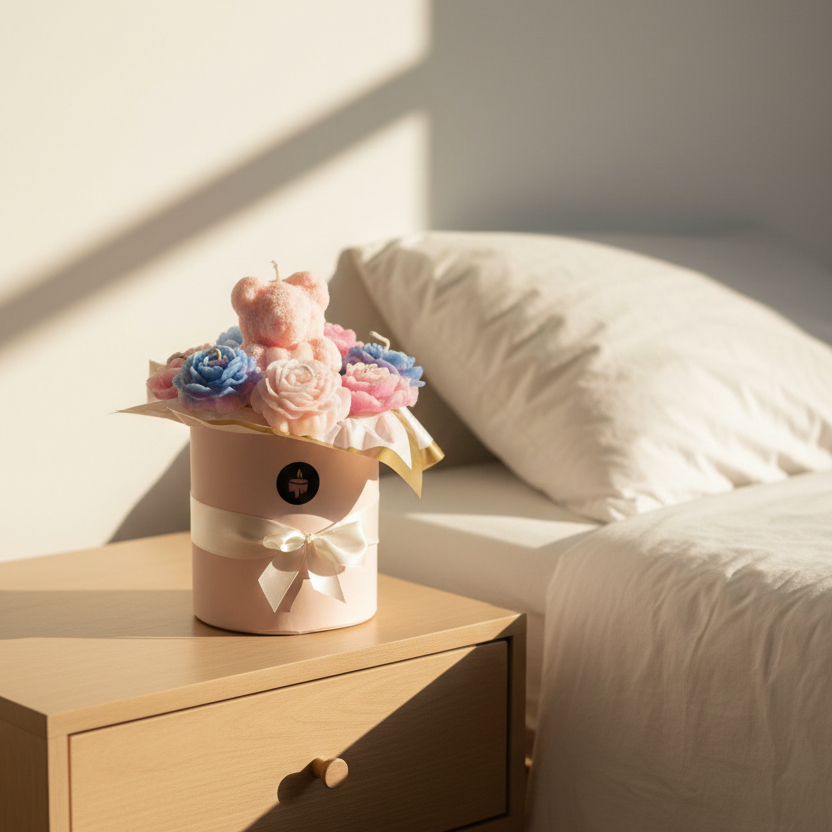 Cotton Candy Sparkle bouquet M004